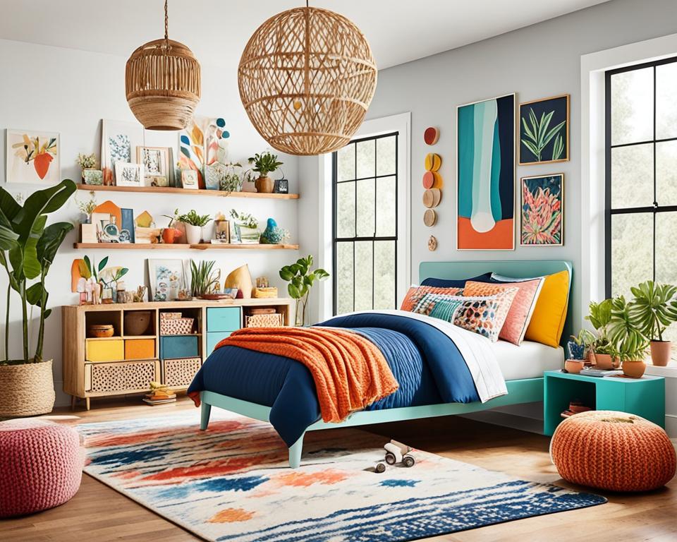 bohemian bliss kids room decor ideas