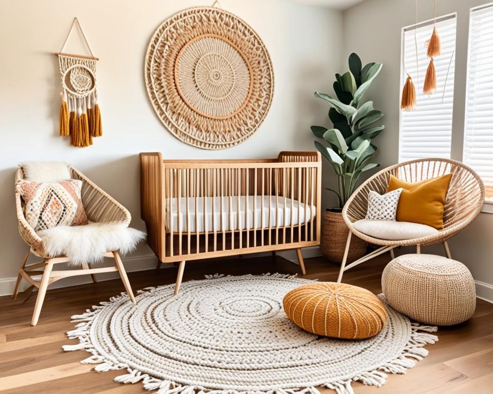 boho chic nursery