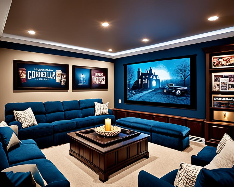 cozy home theater