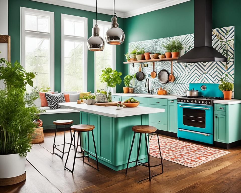 eclectic kitchen design