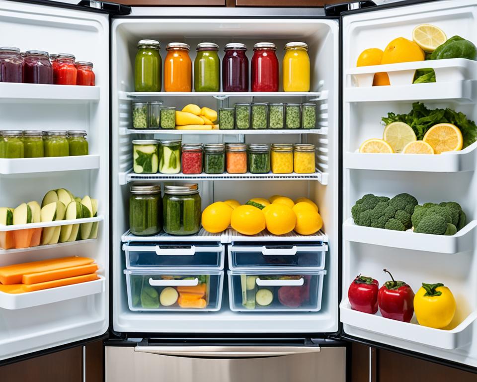 fridge organization