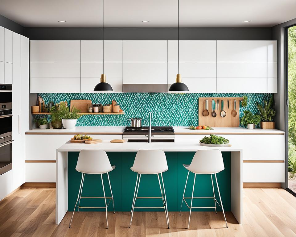 g-shaped kitchen decor ideas