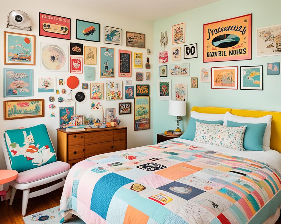 nostalgic bedroom themes