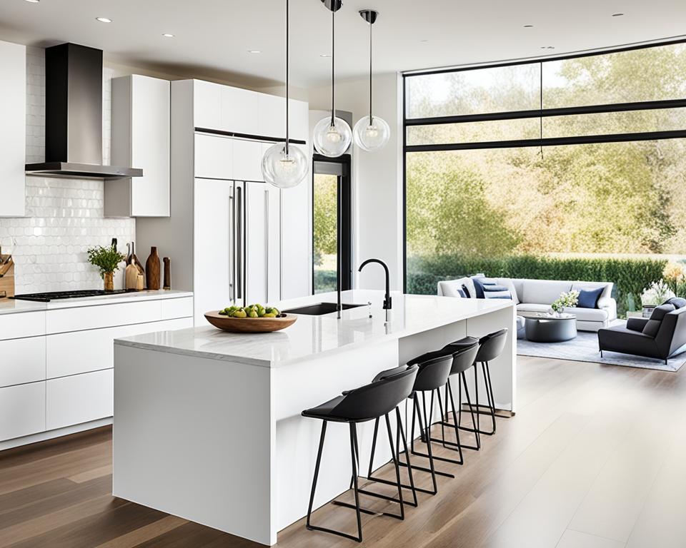 open-concept kitchens