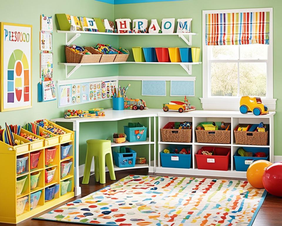 playroom organization