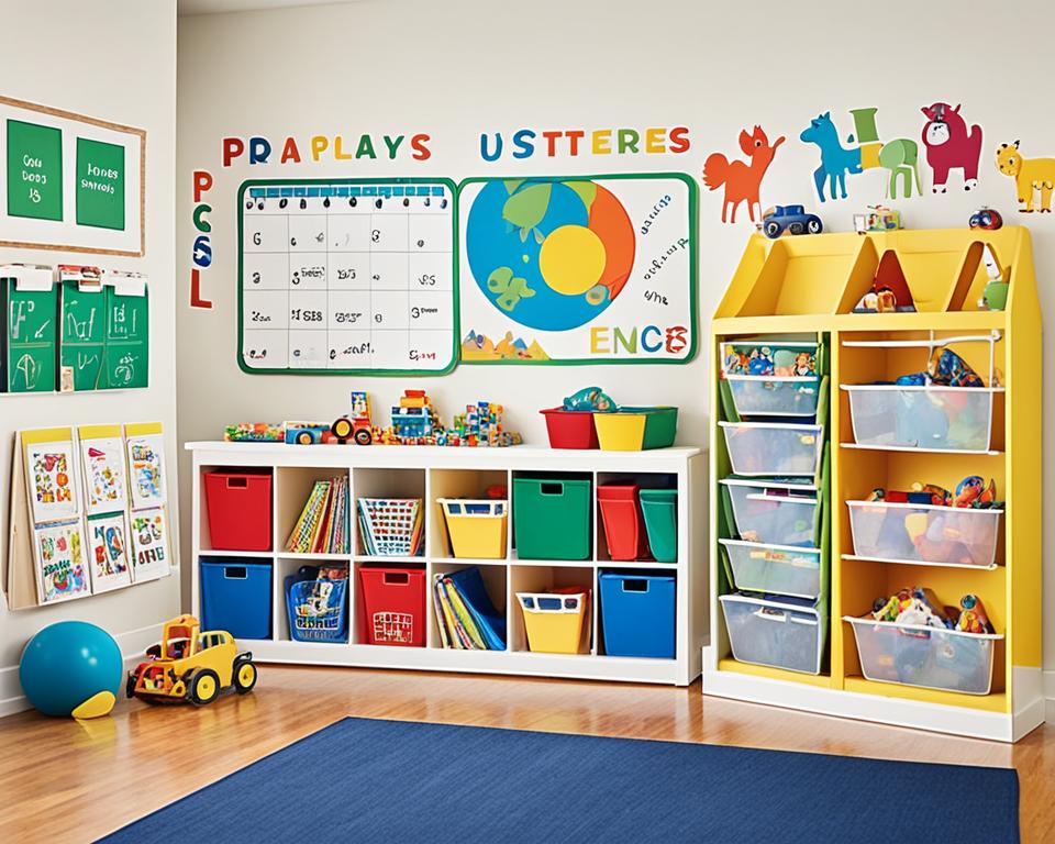 playroom organization