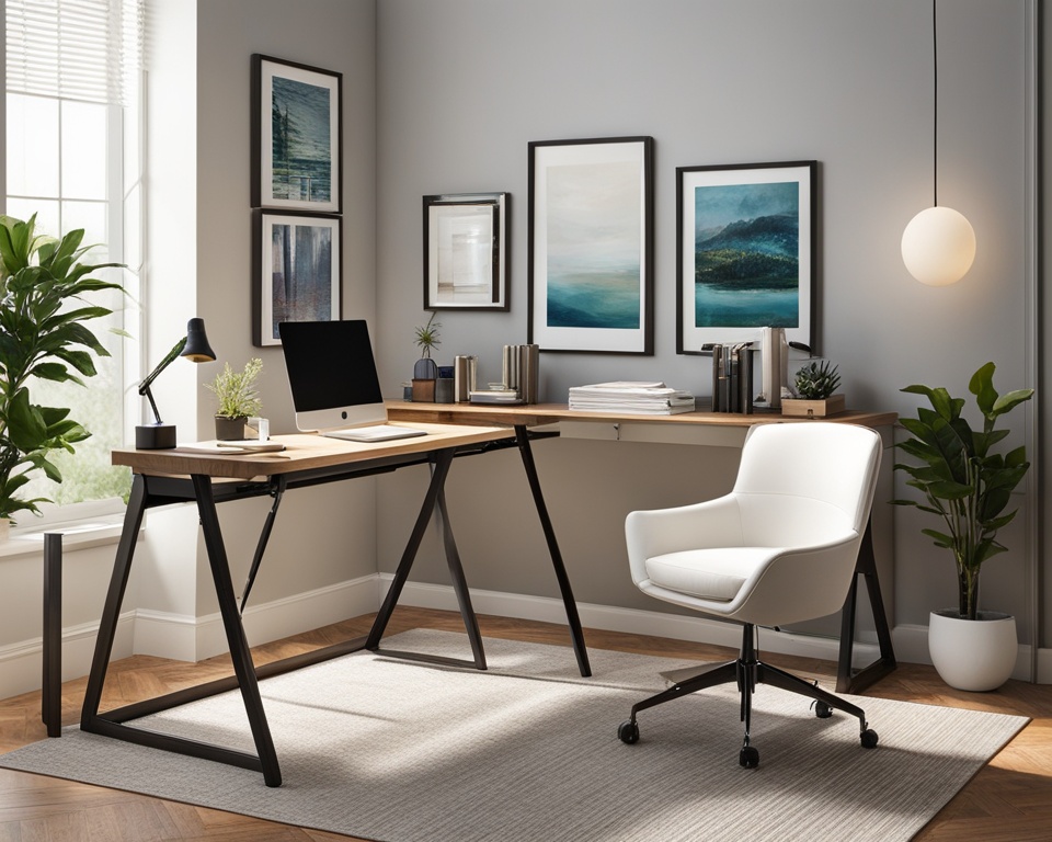 minimalist home office decor