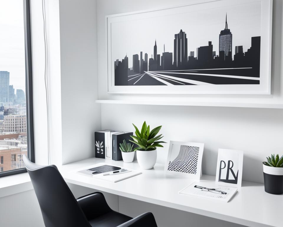 minimalist home office decor