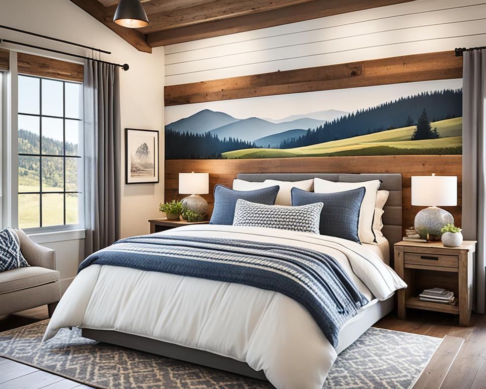 modern rustic country cottage bedrooms