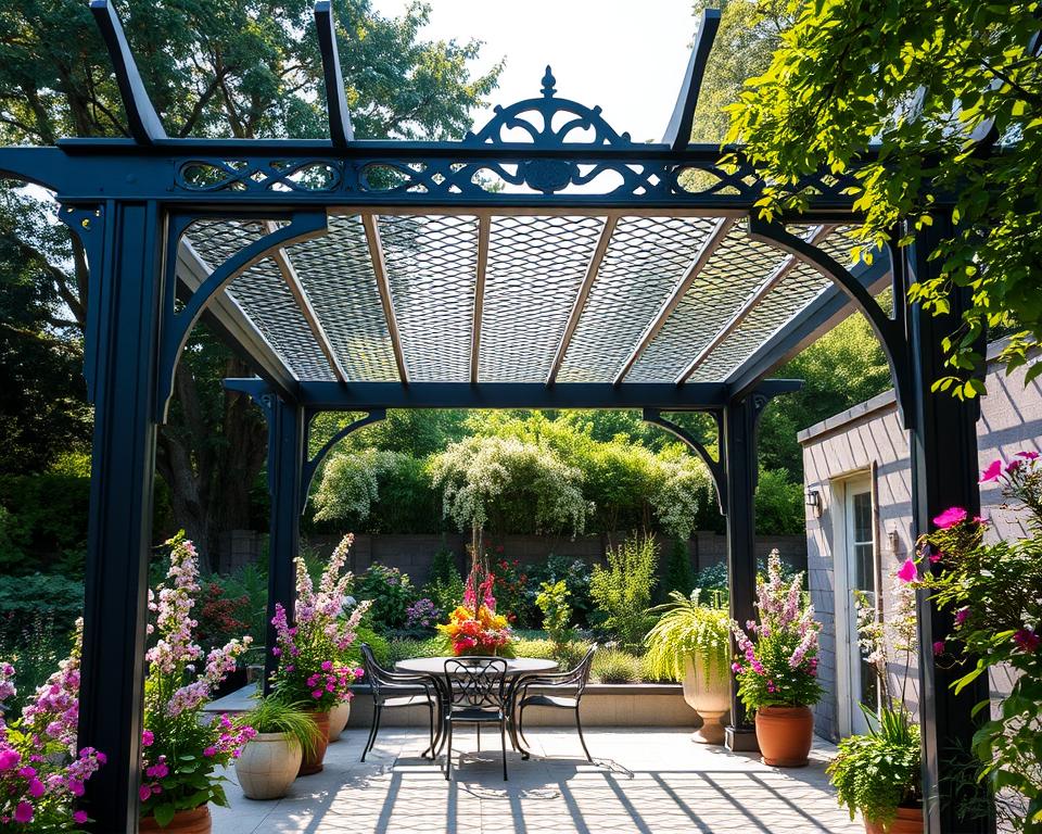 Durable and Stylish Metal Pergola Designs