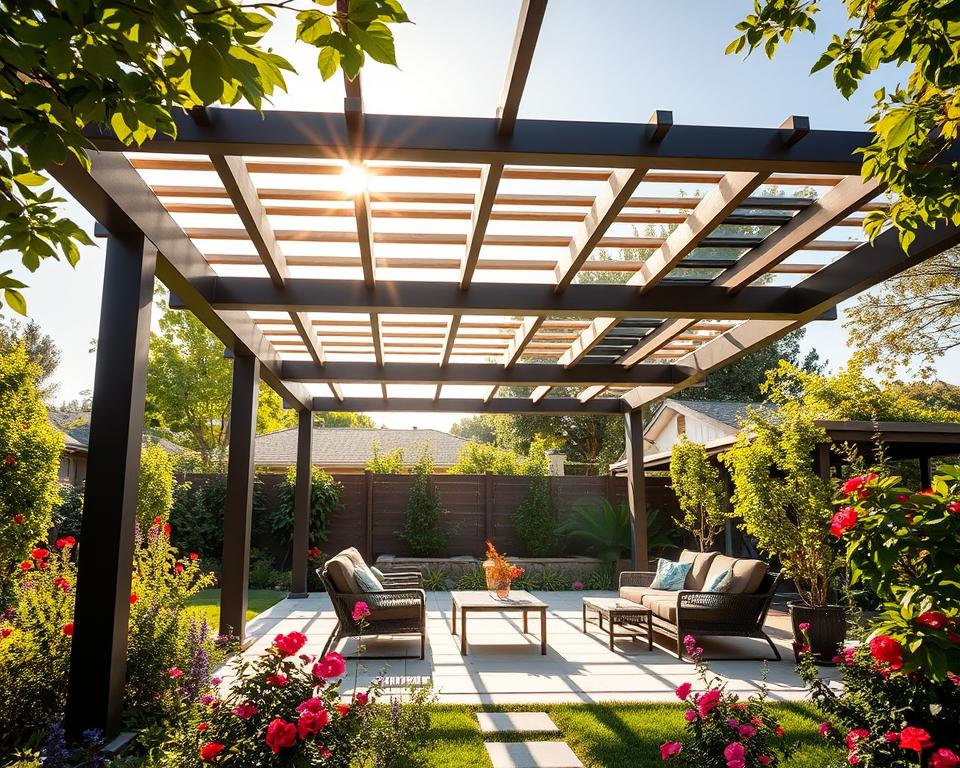 Energy Efficiency with Pergola Roof