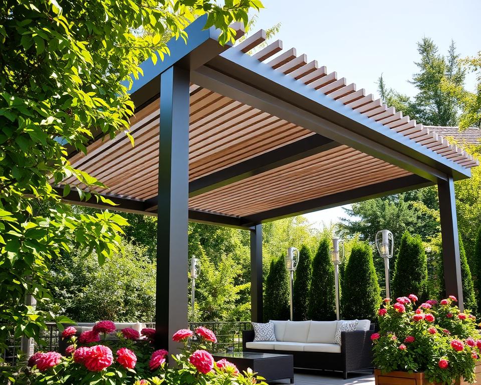 Louvered Pergola