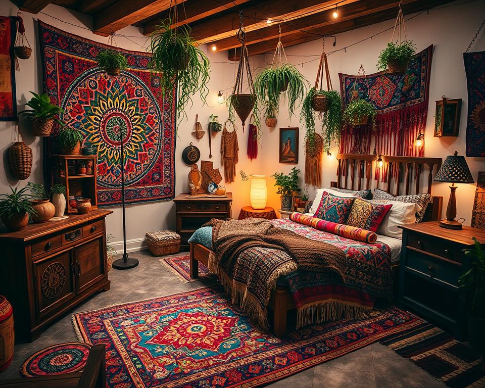 bohemian bedroom decor