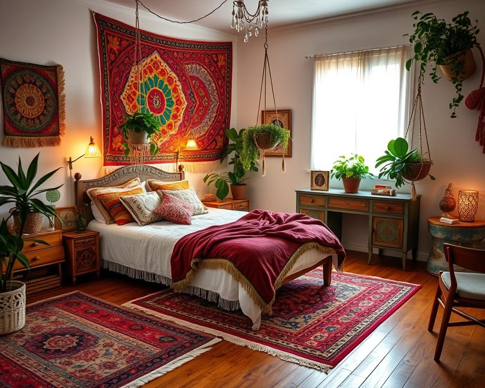 bohemian bedroom decor