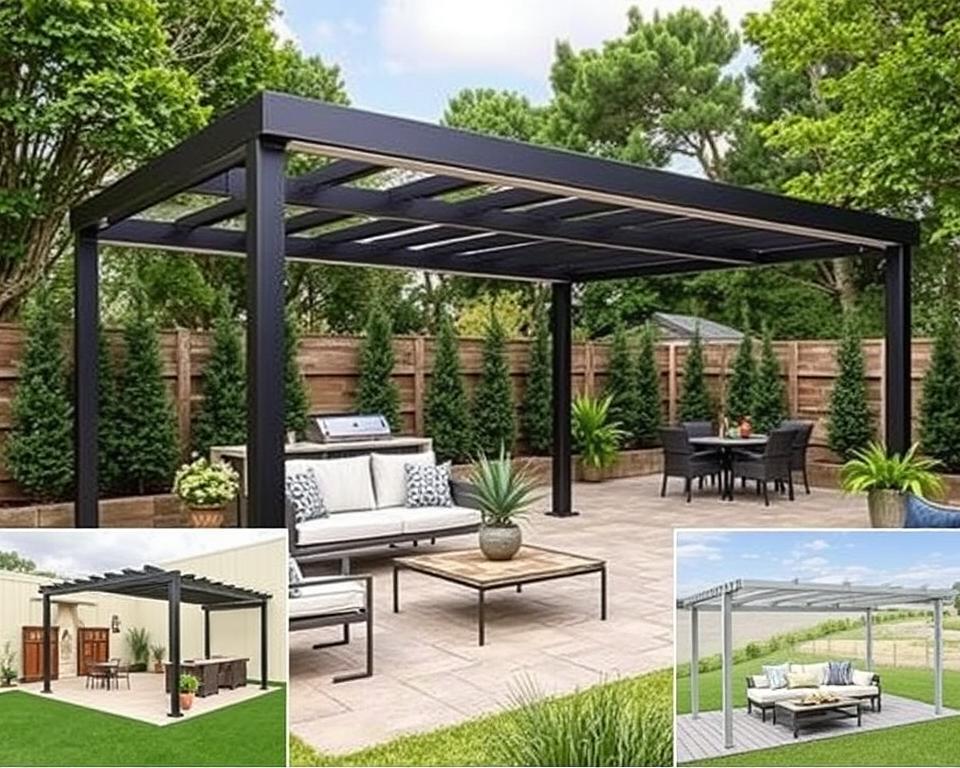 customizable pergola options